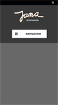 Mobile Screenshot of jama-lederwaren.be